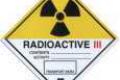 Radioactive sticker